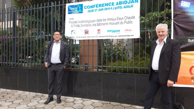 Conférence 27 juin 2019 avec le Laboratoire Enval à Abidjan